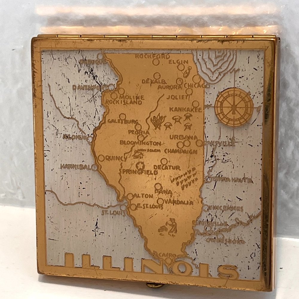 50's Illinois Compact Gold - Wadsworth
